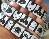 Rosa Pomar Camilla's black and white 1 yard, FREE SHIPPING WITH fabric purchase