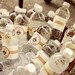 Sock Monkey - Personalized water bottle labels - Set of 15