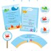 Under the Sea party - Personalized DIY printable treat bag label