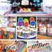 Rainbow party - Personalized DIY printable pennant banner