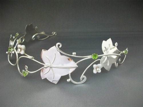 Season of Mists Circlet Princess Celtic Wedding Crown Headpiece Bridal Renaissance
