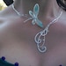 Dragonfly Tales Torc Necklace Jewelry Sterling Silver Fashion Renaissance Medieval Faery Magic