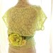 Upcycled womens shirt, lace top, country style, shabby green, gypsy cowgirl, womens clothing