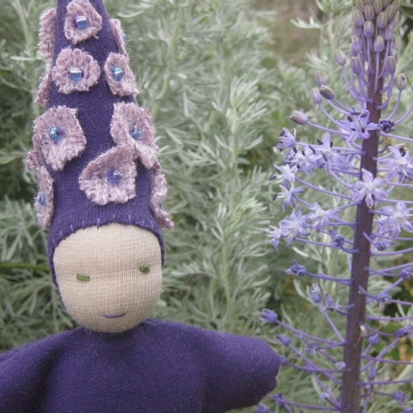Waldorf Flower Doll - Miss Hyacinth - Made to Order