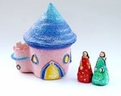 Castle Hideaway Box- Fairy tale pink- Treasure Box