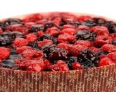 Candle Soy...Cinnamon Apple Berry 8oz Mason with Rustic Lid