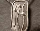 Fine Silver Art Deco Pendant