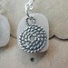Nautical Rope Lake Erie Beach Glass Earrings