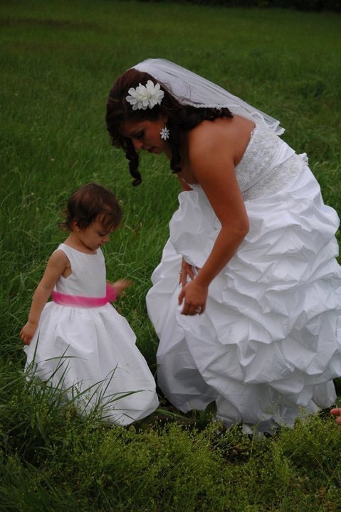 Pick Up Flower Girl Dress