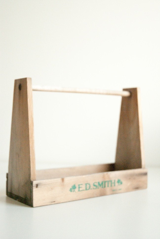 Rustic Wooden Crate\/Caddy