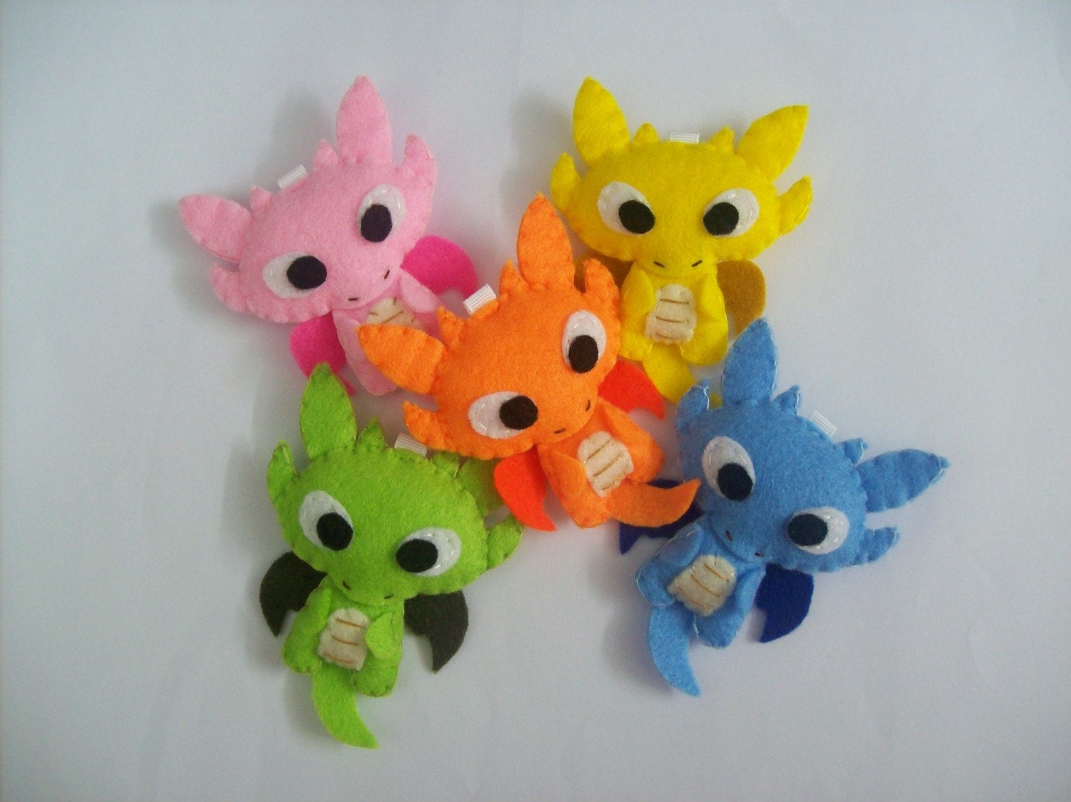 Cute Draco the Dragon - Keychain, Magnet, Phone Charm