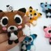 Cute Fox Keychain, Ornament, Magnet - Fayne, Fairley, Felix