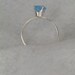 Swiss Blue Topaz Sterling Stacking Ring