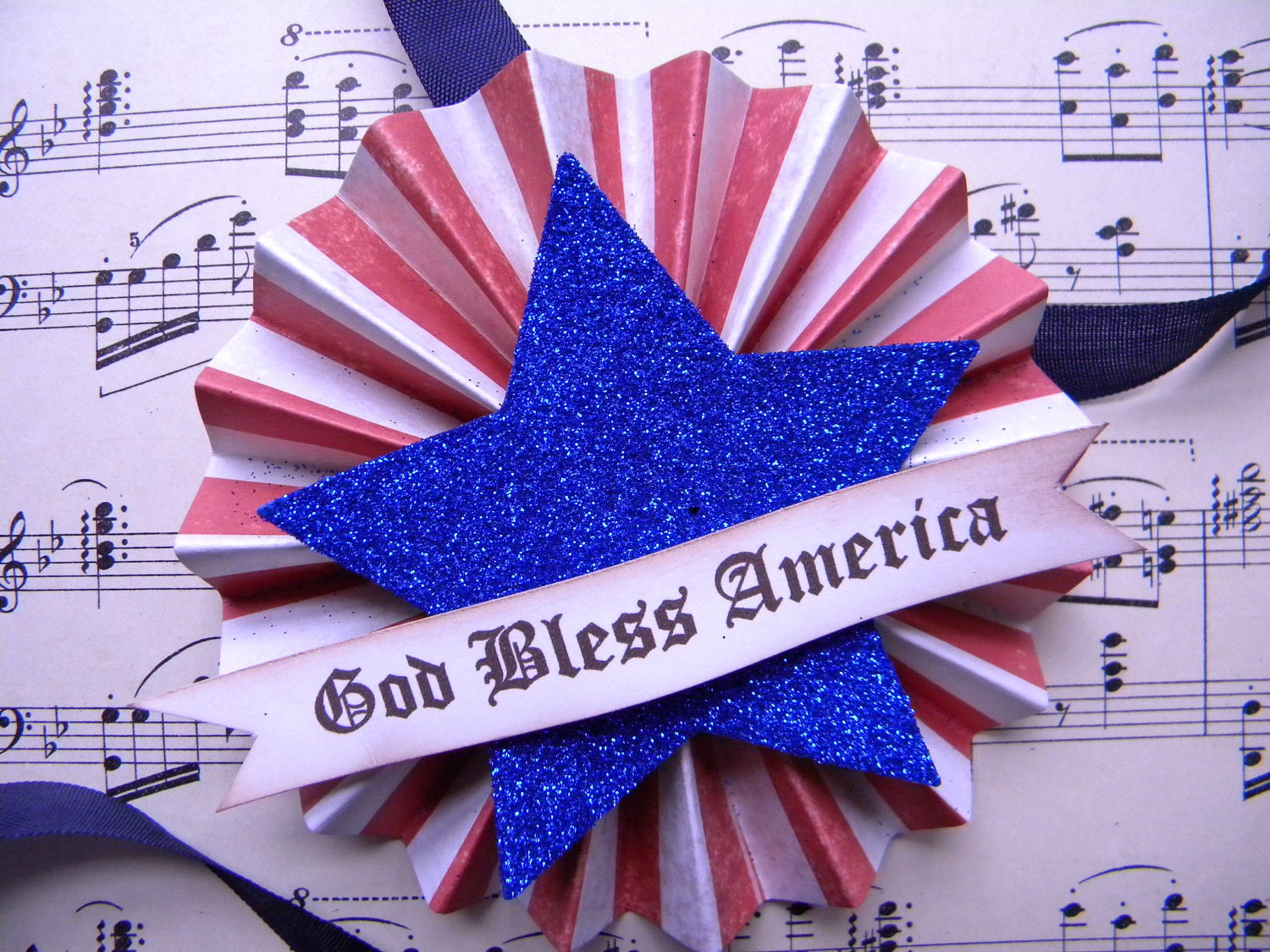God Bless America - Patriotic - Fourth of July Tags ... set of 6
