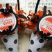 Halloween Tussie Mussie / cones ... set of 4