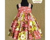 Patchwork Twirler Dress Indian Summer - Size 5