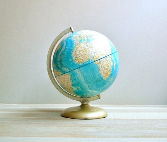 Vintage World Globe