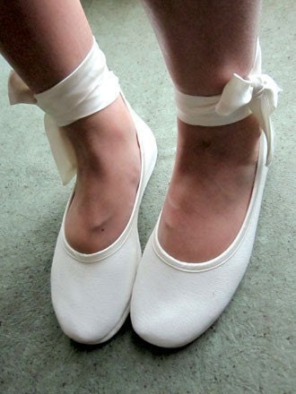 Eco-chic Bridal Flats - Sustainable and Reuseable