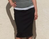 Everyday Pencil Skirt - Black