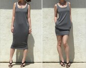 Summer Everyday Dress-Charcoal Gray