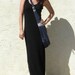 Tank Top Maxi Dress-Black Jersey