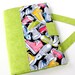 Handmade childrens toy - travel bag for crayons - Sneakers (LAST ONE)