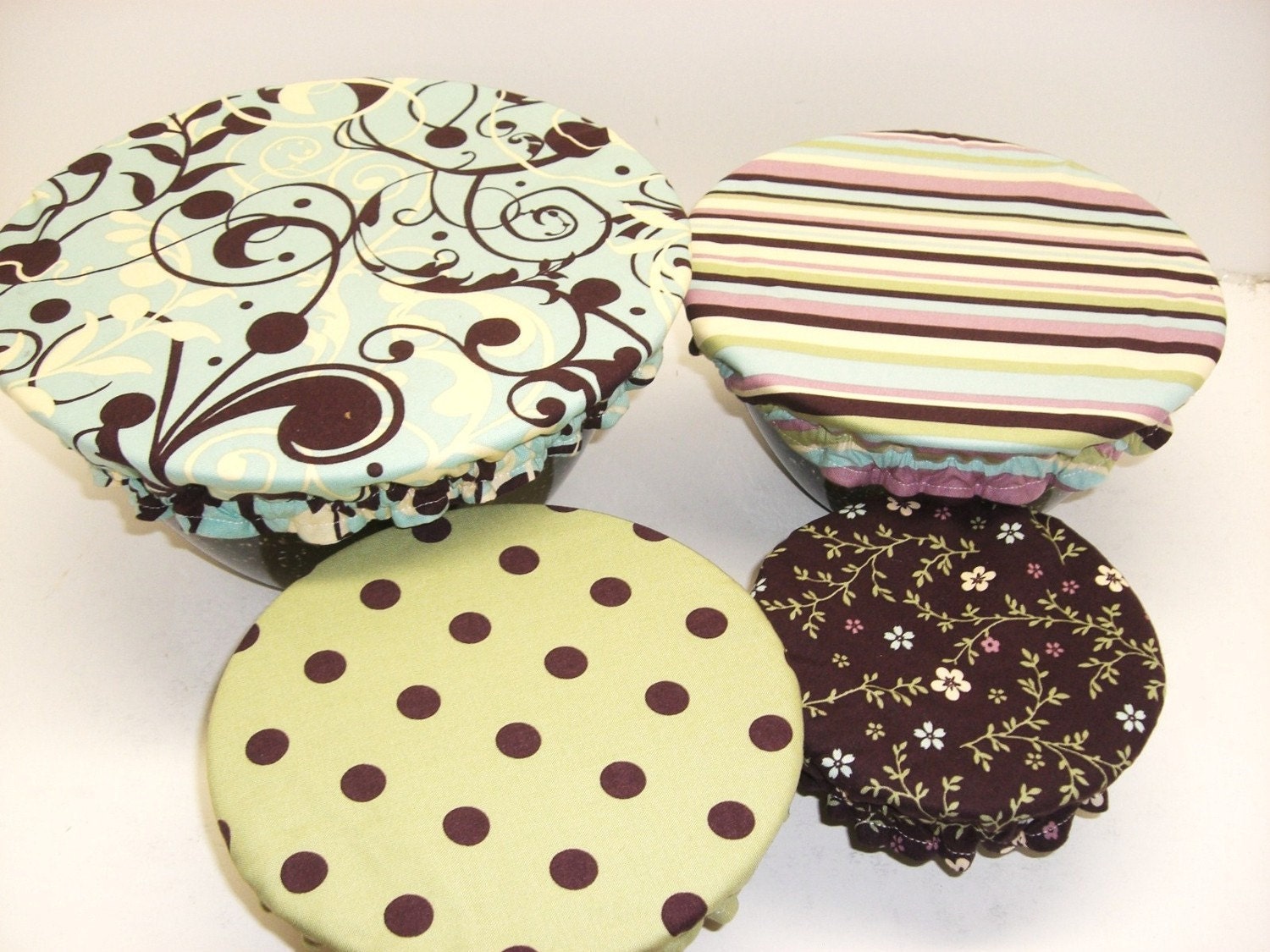 Reusable Bowl Covers,  Eco friendly, cotton bowl covers, Ready to Ship