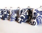 Bridesmaids Clutches Bridesmaids Gift Bridesmaids Bags Set of 5 by Lolis Creations