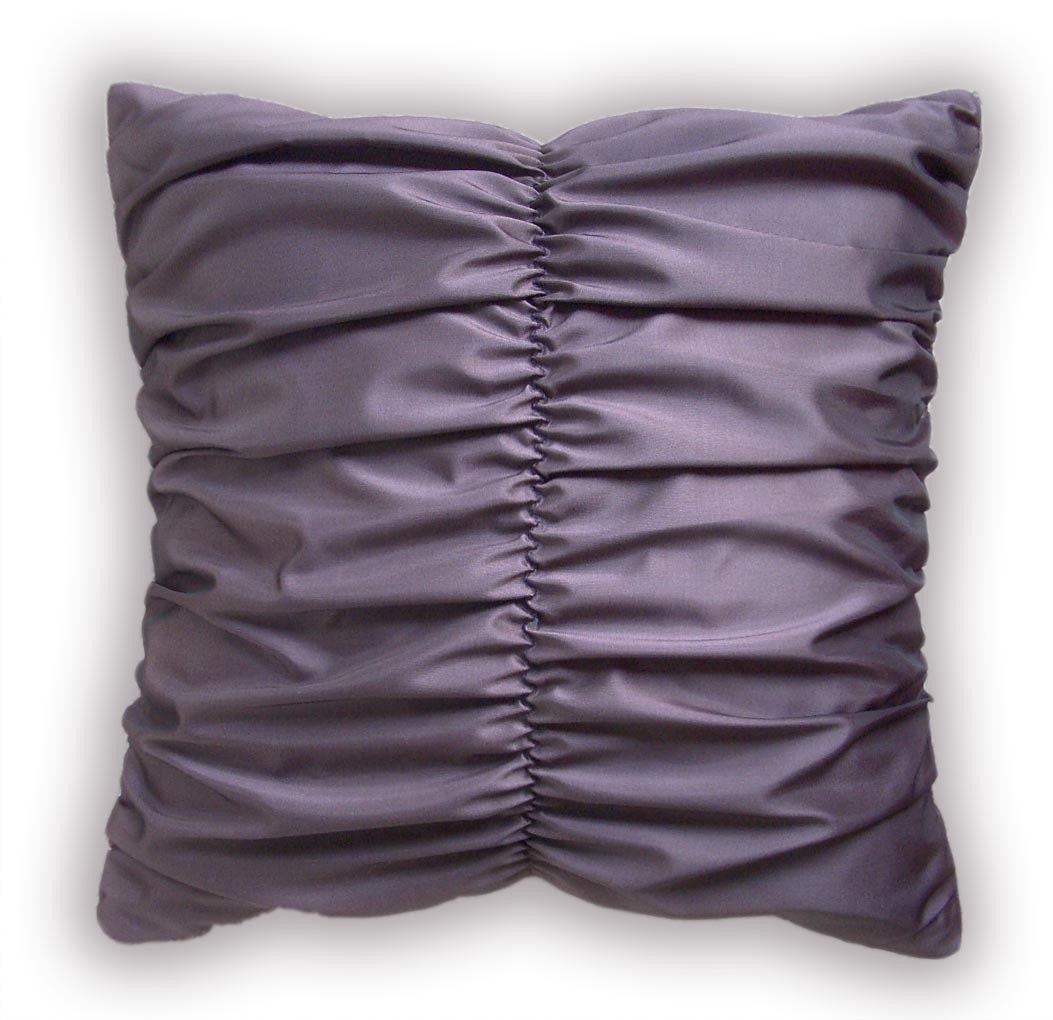 Decorative Lilac Purple Pillow Case 16 inch MARGO DESIGN