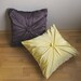 Lilac Purple Pillow Cover 16 In ROSETTE DESIGN