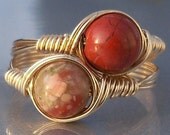 Choose ANY 2 Rings 14k Gold Filled Custom Sized Your Choice