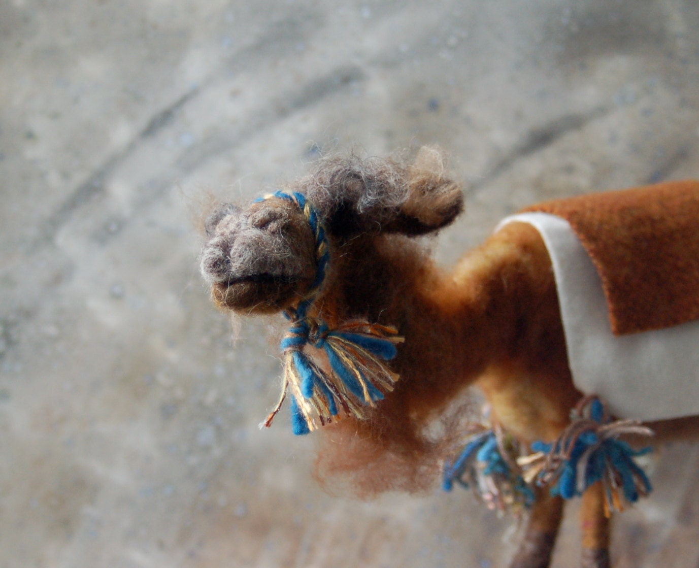 SALE: Nativity Camel Brown