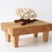 Wooden Display Platform - Mid Century Modern