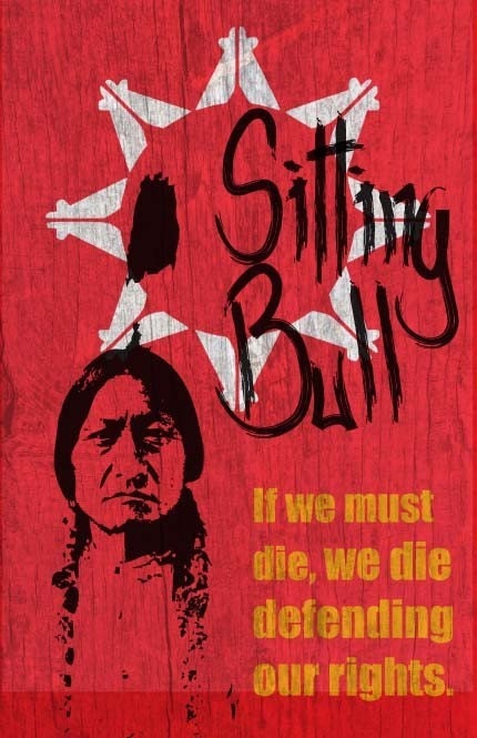 Sitting Bull Print 11x17 - Famous Seniors