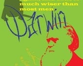 Charles Darwin Print 11x17 - Famous Seniors