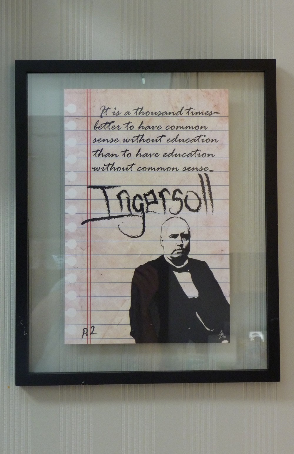 Robert G. Ingersoll Print 11x17 - Famous Seniors