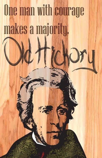 Andrew Jackson Print 11x17 - Famous Seniors