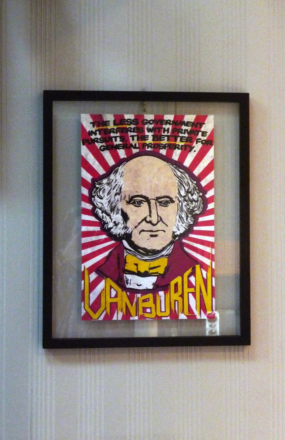Martin Van Buren Print 11x17 - Famous Seniors