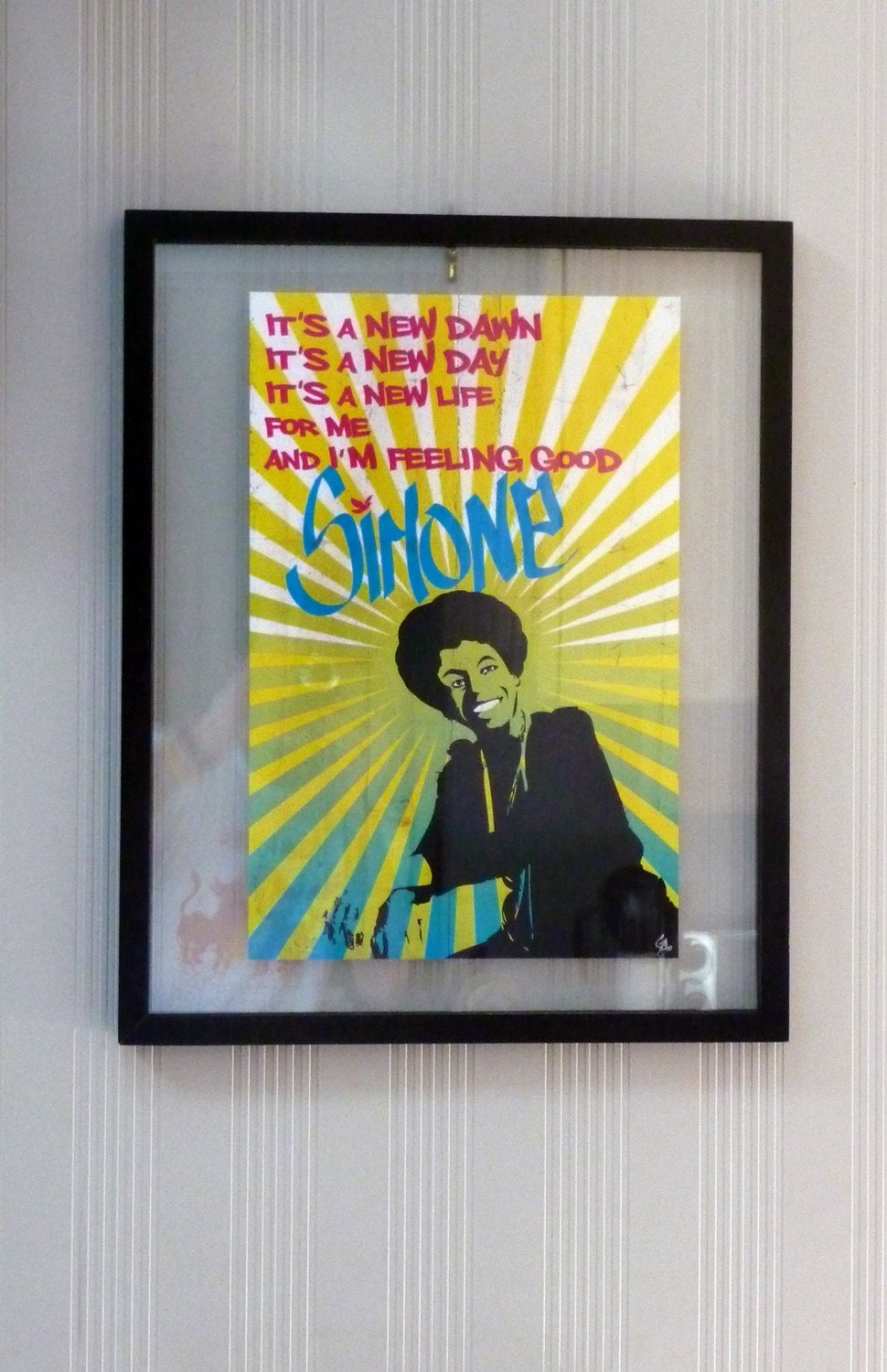 Nina Simone Print 11x17 - Famous Seniors