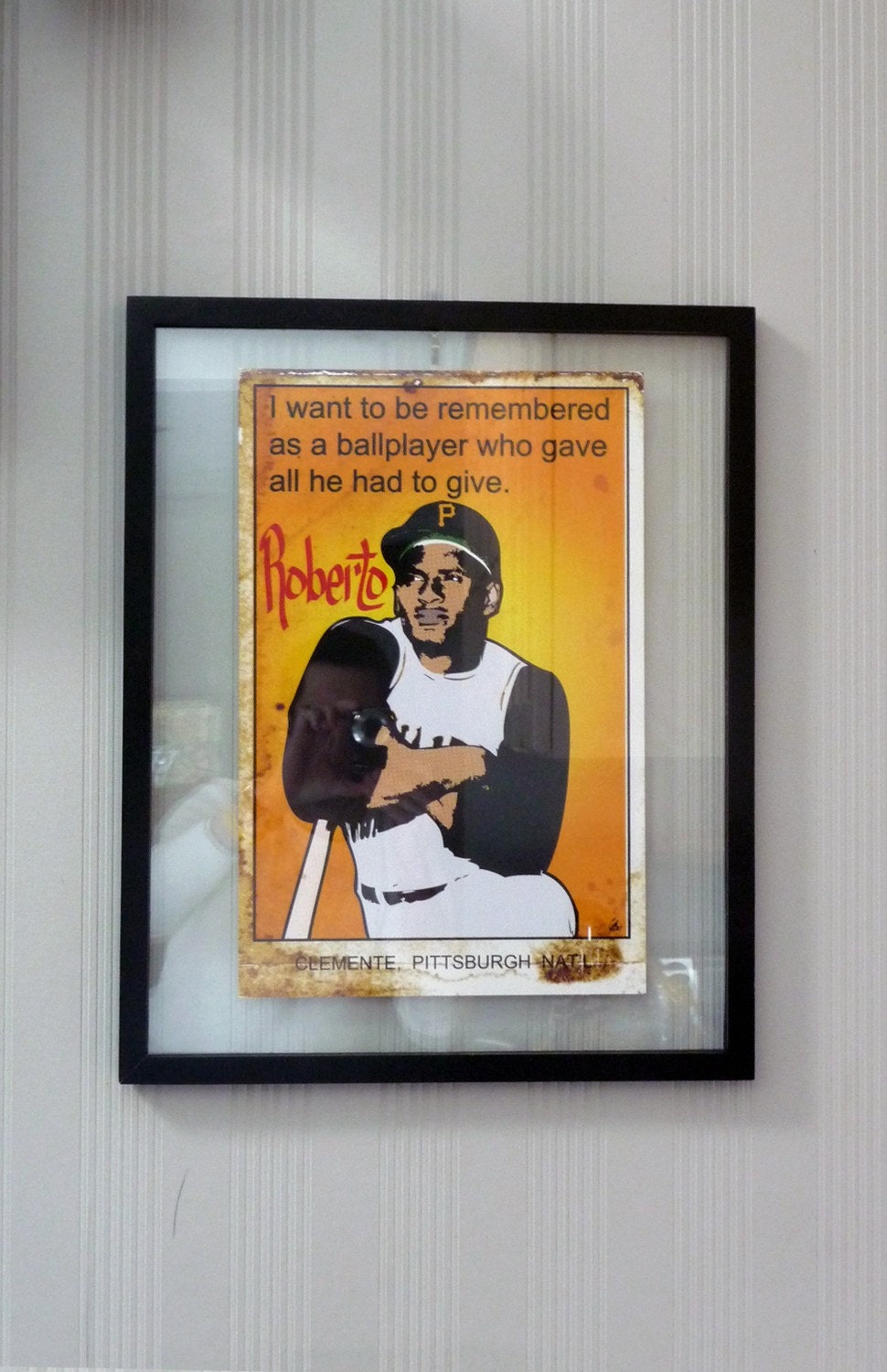Roberto Clemente Print 11x17 - Famous Seniors