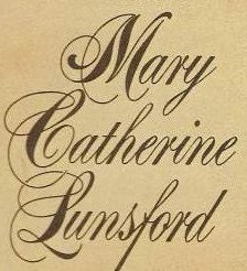 Mary Catherine Lunsford CD of 1971 Polydor Records Recording Credits Lyrics