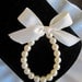 Little Girl Ivory Pearl Bracelet, Flower Girl Bracelet, Flower Girl Jewelry and Gift