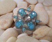 Snowflake Pin, Beading Tutorial in PDF