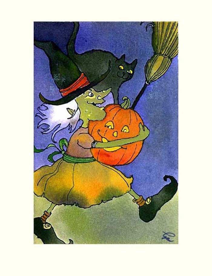 Cartoon Fall Pumpkins