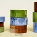 Sale-Japanese Washi Masking Tapes Set of 3 -  Collage / 30mm