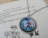 Practically Perfect In Every Way silver necklace