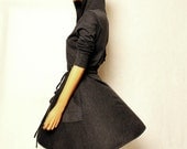 Grey Hoodie Dress /Prom/Evening/Party/Day//Women dress HD-GY-C