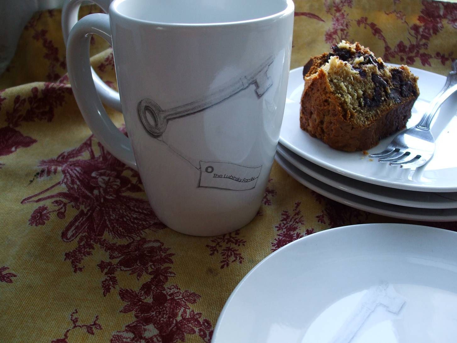 Skeleton Key, Personalized Mug, Personalized Gift, Housewarming Gift, Skeleton Key Mugs (2)