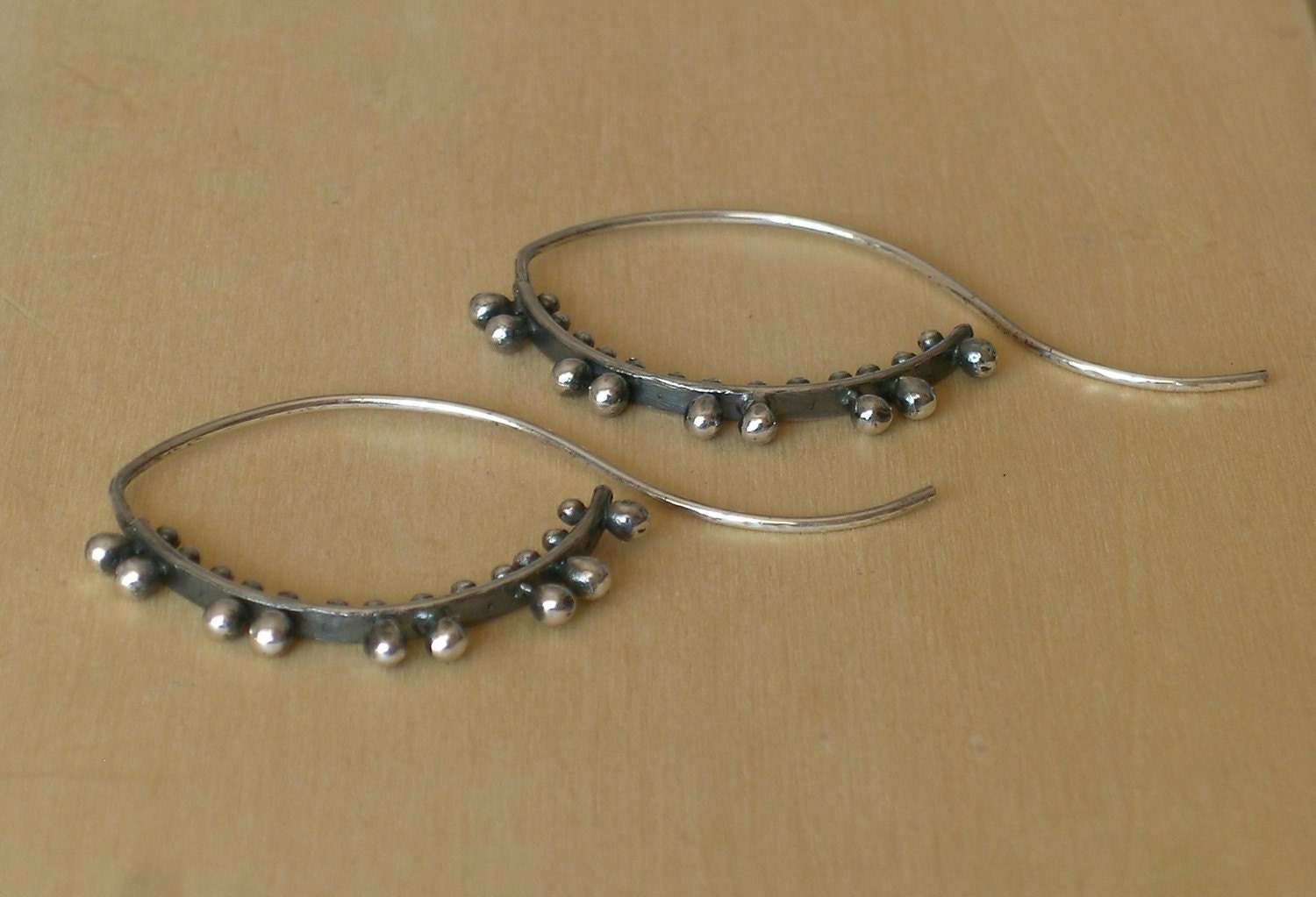Angel's Wings,  Sterling Silver Earrings