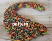 Pixie Hat KNITTING PATTERN, Chunky Stocking Baby Hat Photography Prop, Instant Download